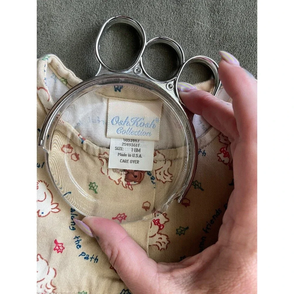 Vintage cottage bunny Oshkosh Dress